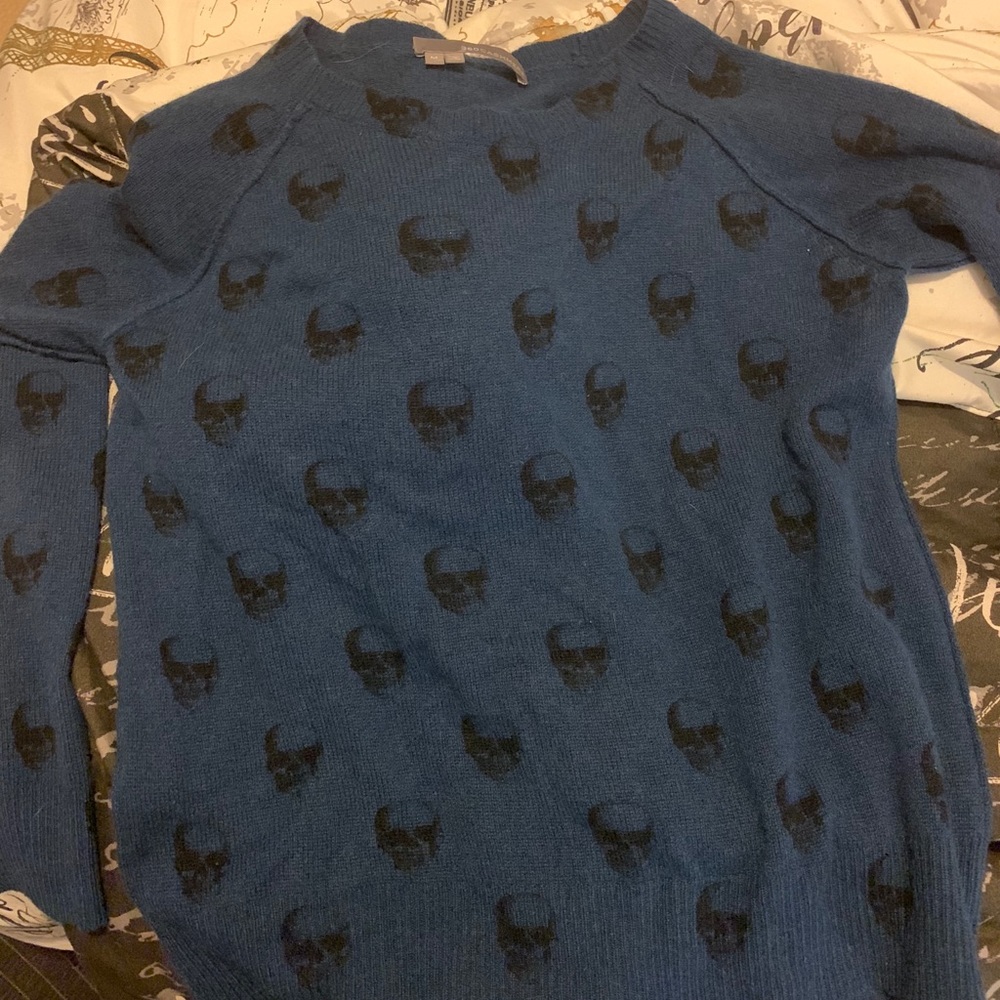 360 cashmere skull sweater
